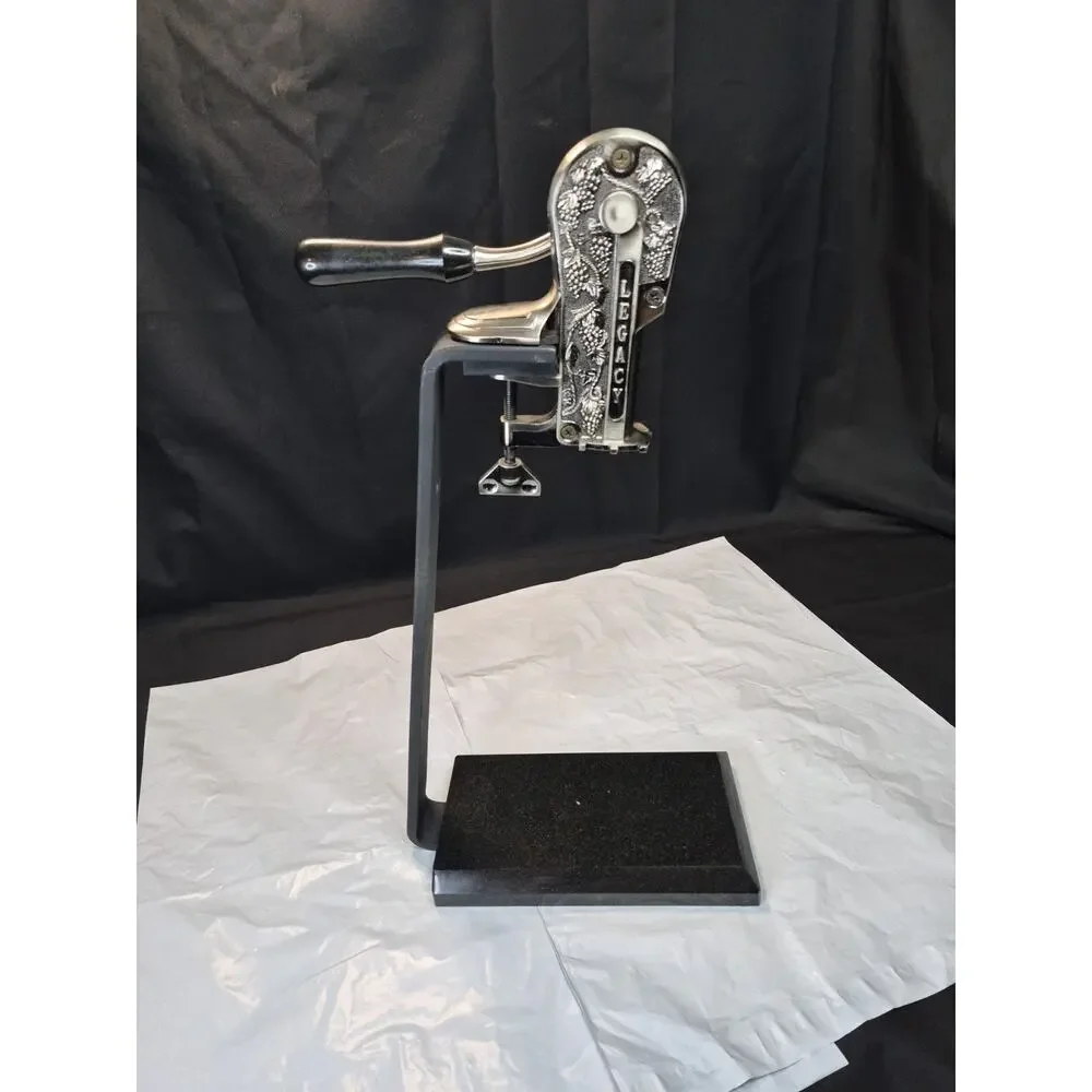 Frontgate Legacy Wine Opener Tabletop Granite Base Clean And Ready..